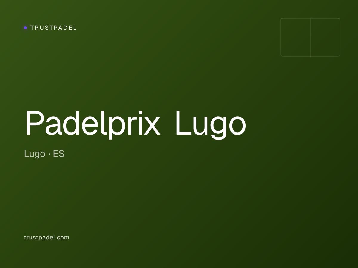 Padelprix Lugo padel club