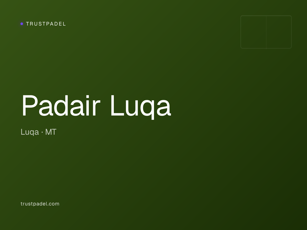 Padair Luqa padel club