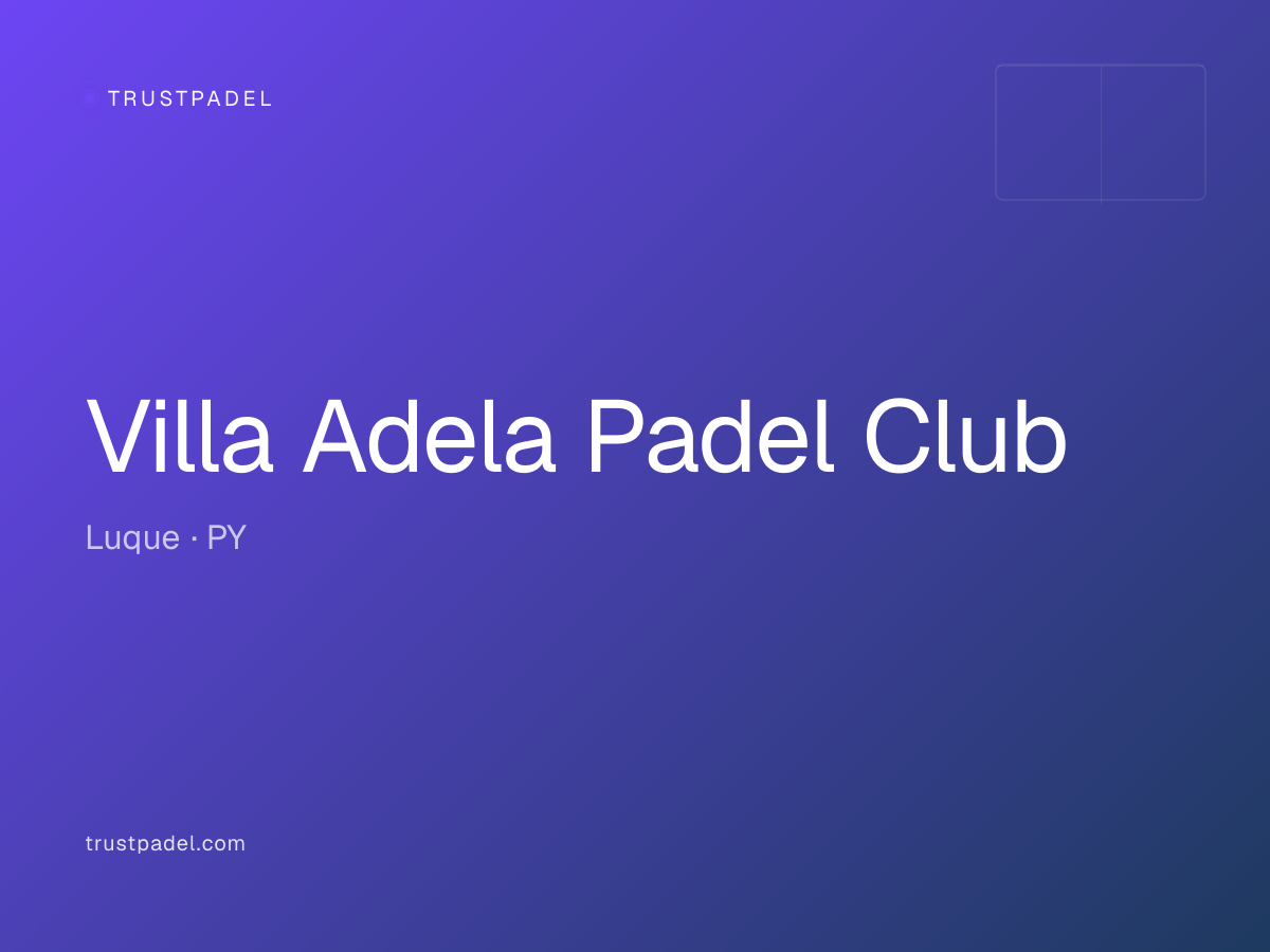 Villa Adela Padel Club padel club
