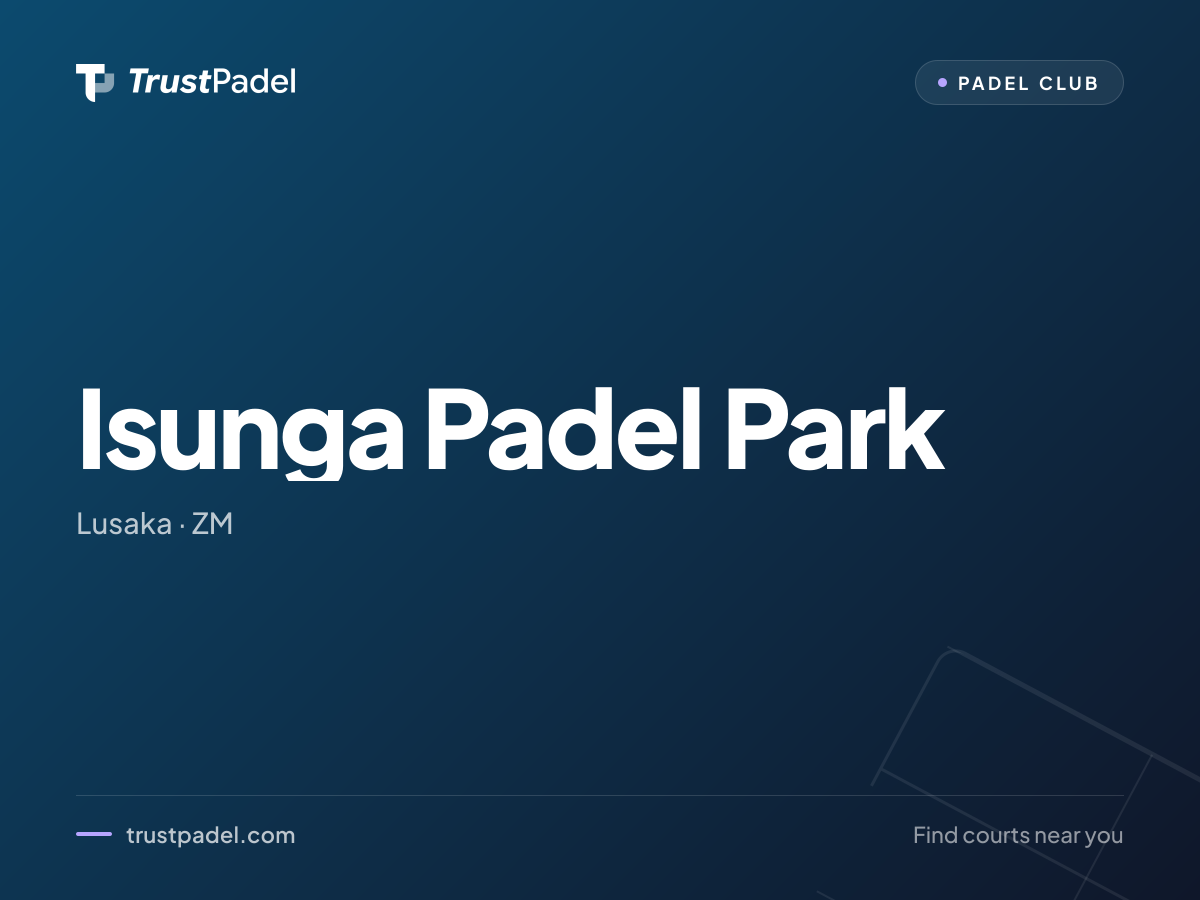 Isunga Padel Park padel club