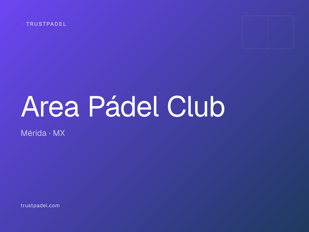 Area Pádel Club padel club