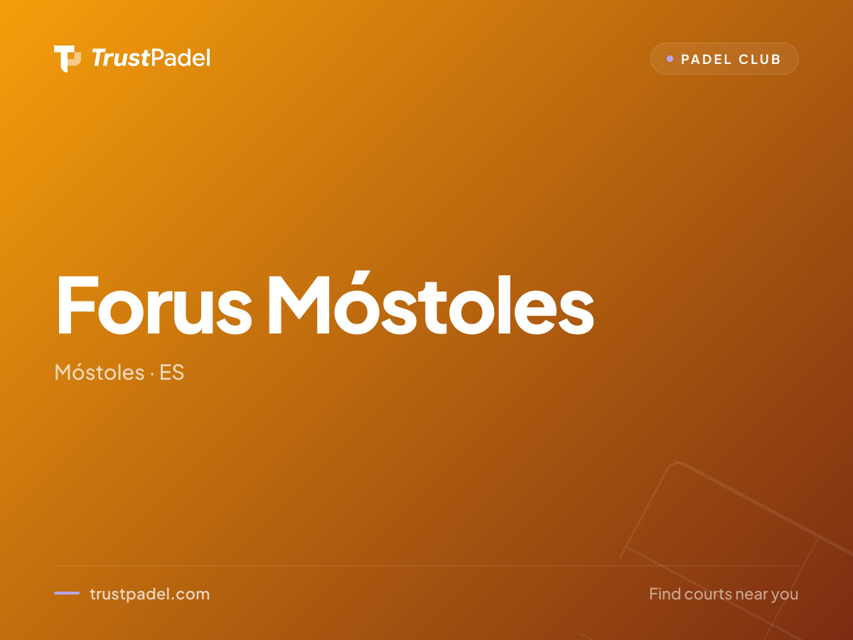 Forus Móstoles padel club
