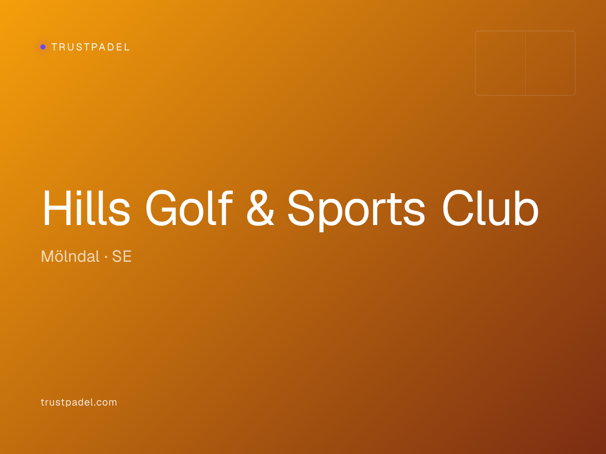 Hills Golf & Sports Club padel club