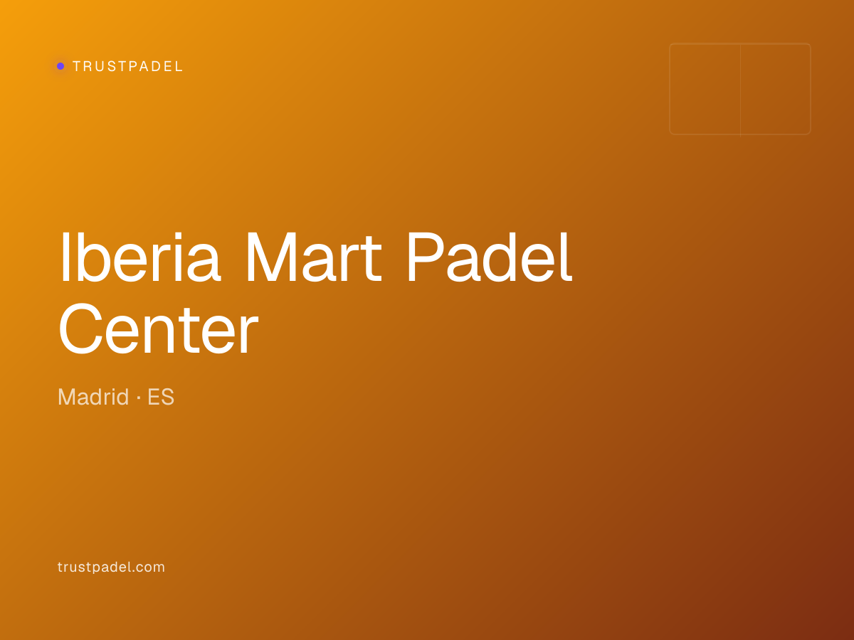 Iberia Mart Padel Center padel club