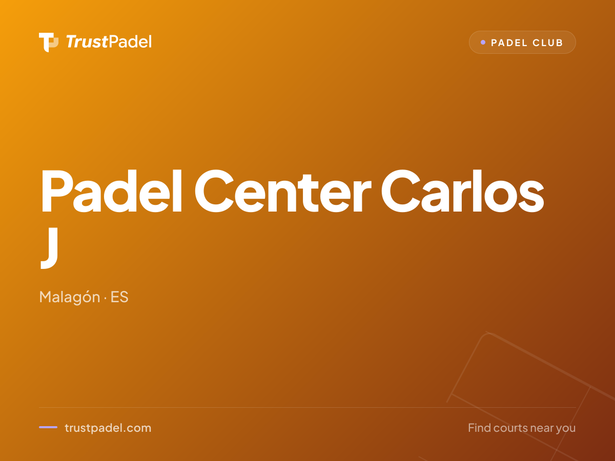 Padel Center Carlos J padel club