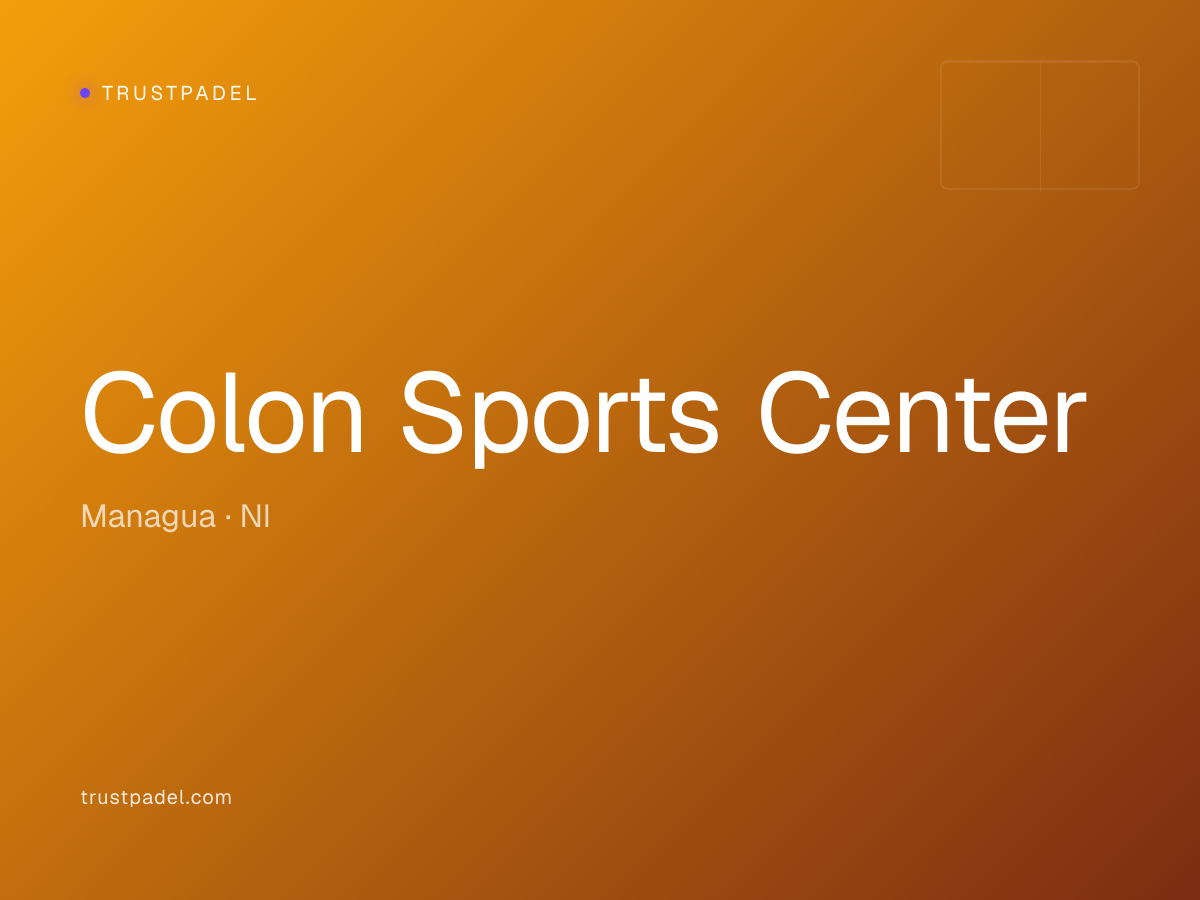 Colon Sports Center padel club