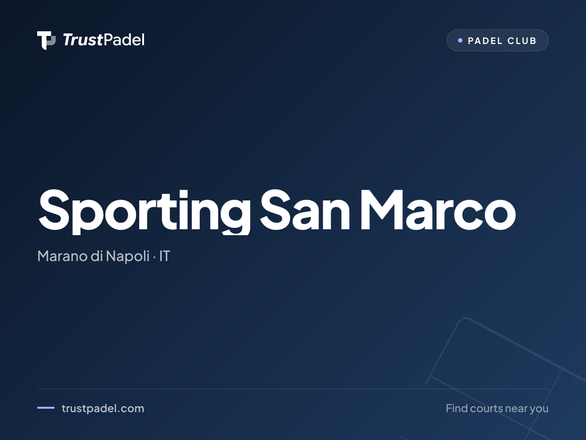 Sporting San Marco padel club