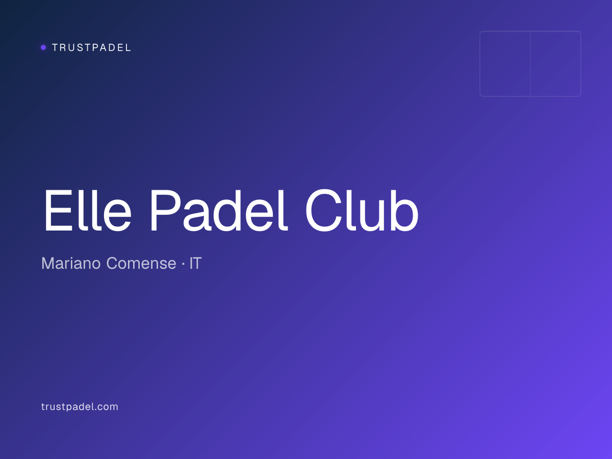 Elle Padel Club padel club