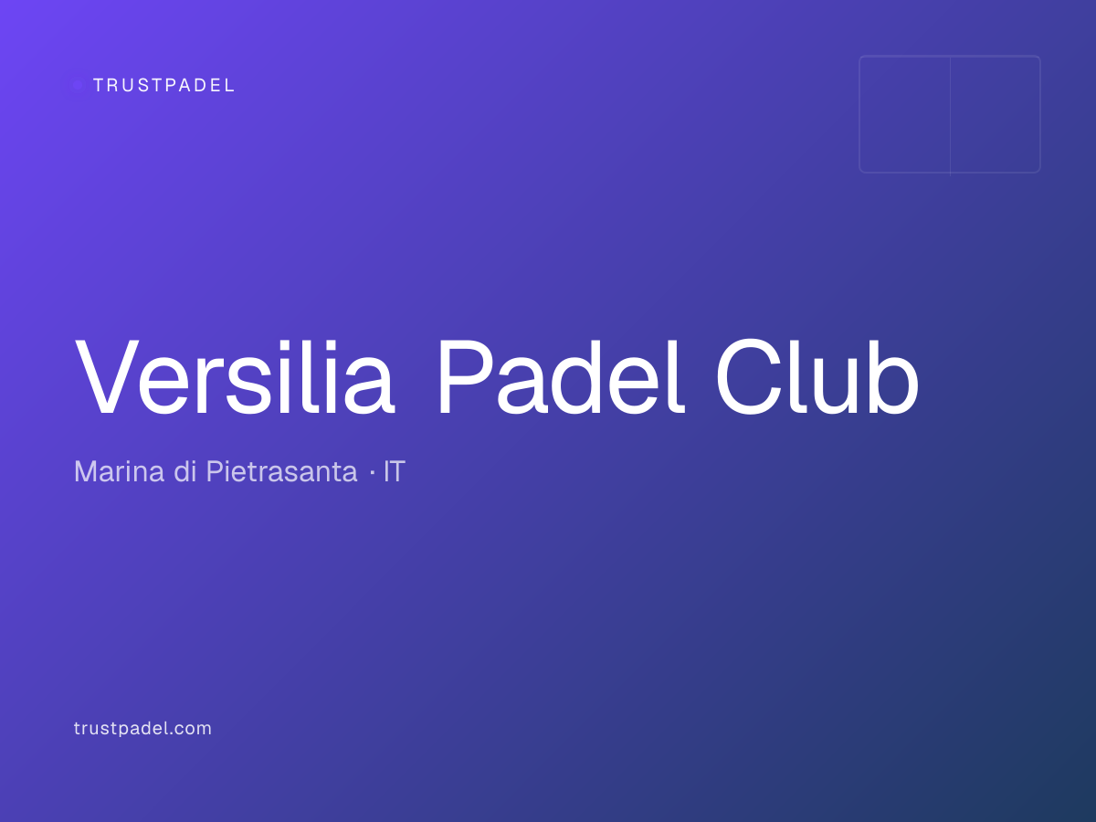 Versilia Padel Club padel club