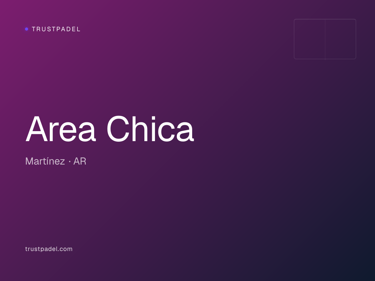 Area Chica padel club