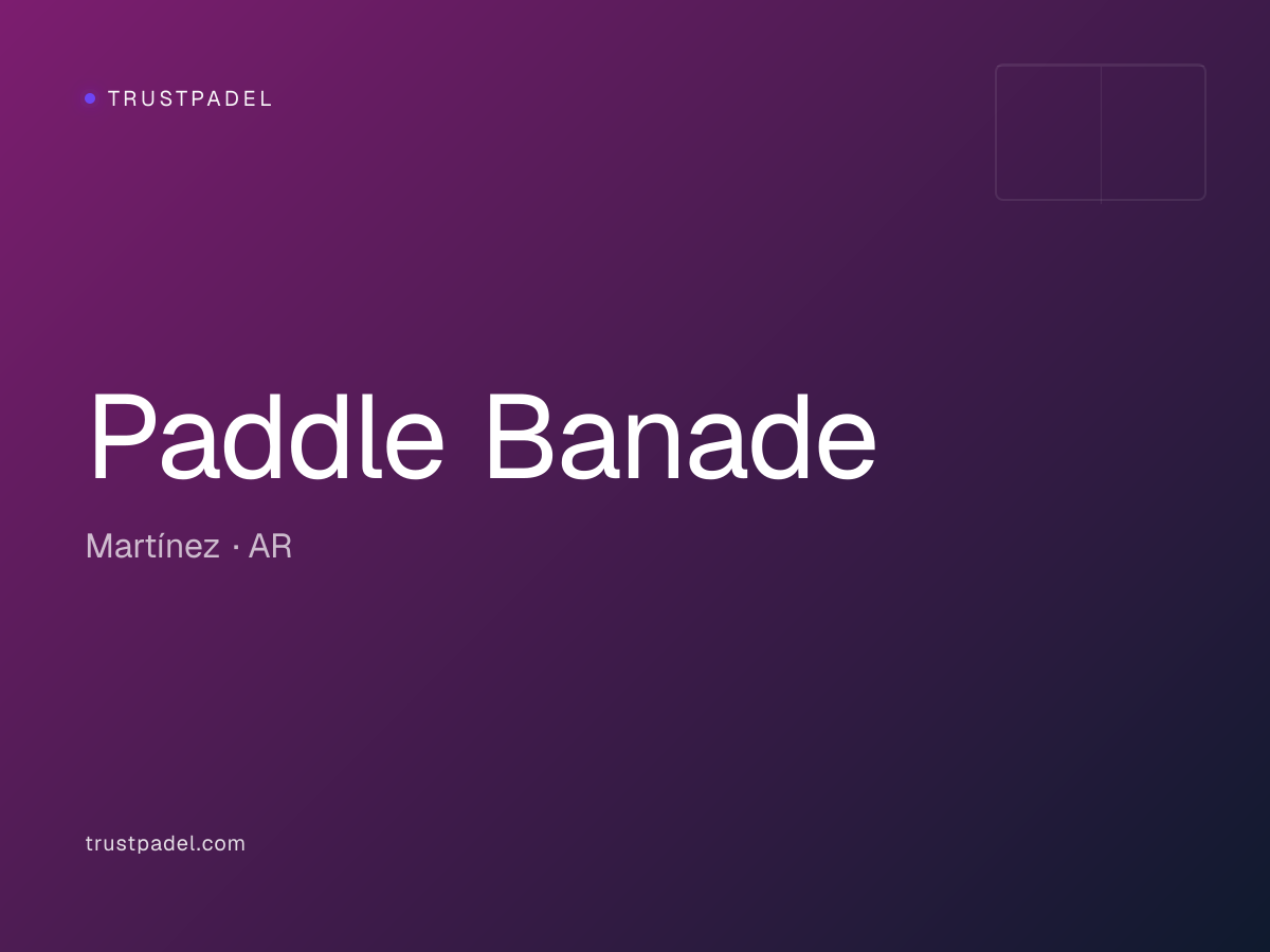 Paddle Banade padel club