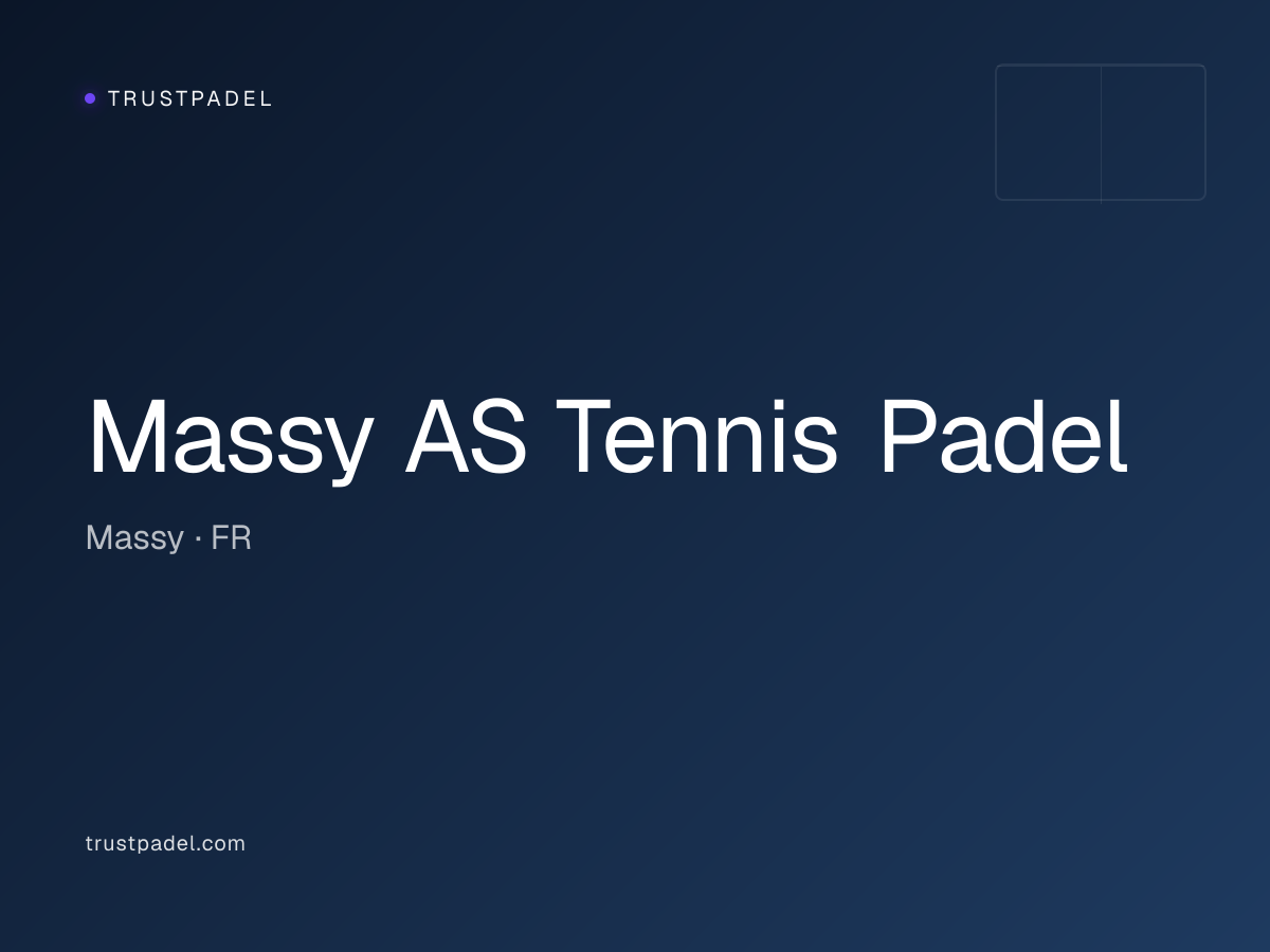 Massy AS Tennis Padel padel club