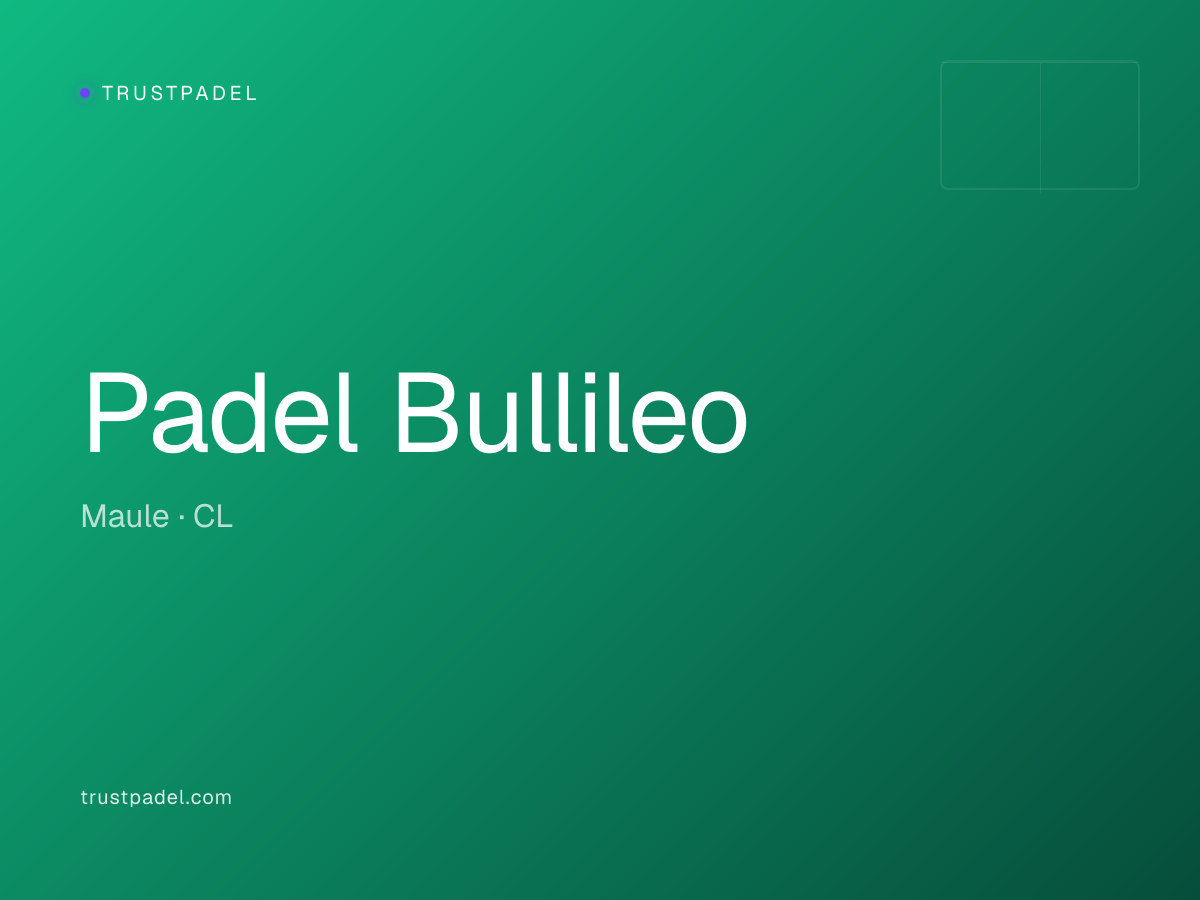 Padel Bullileo padel club