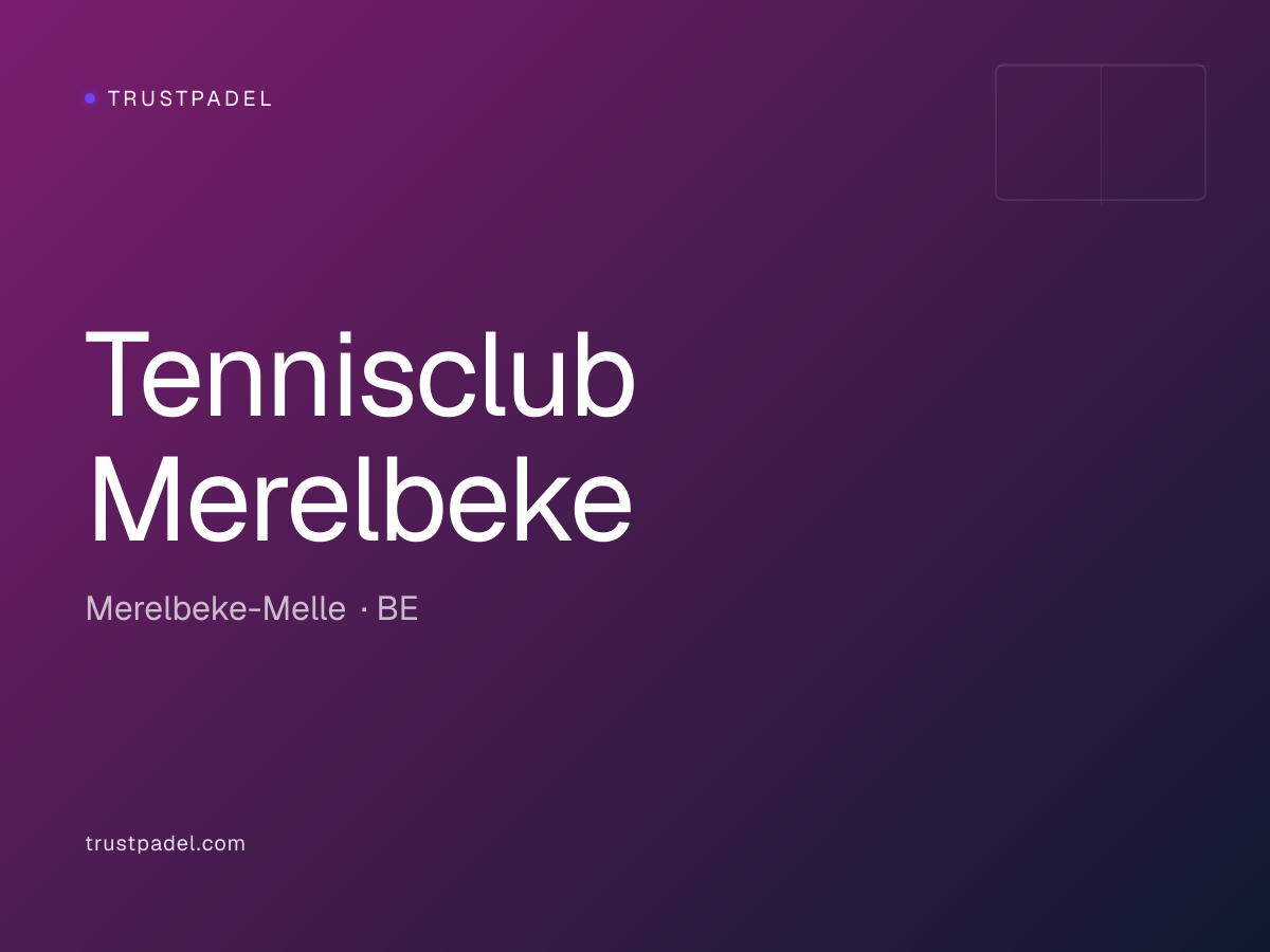 Tennisclub Merelbeke padel club