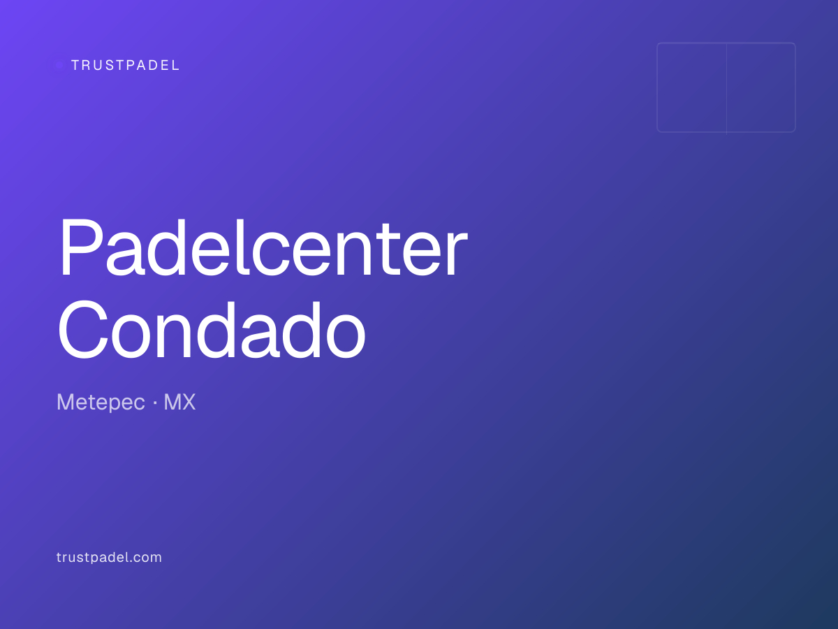 Padelcenter Condado padel club