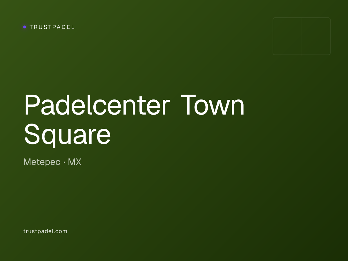 Padelcenter Town Square padel club
