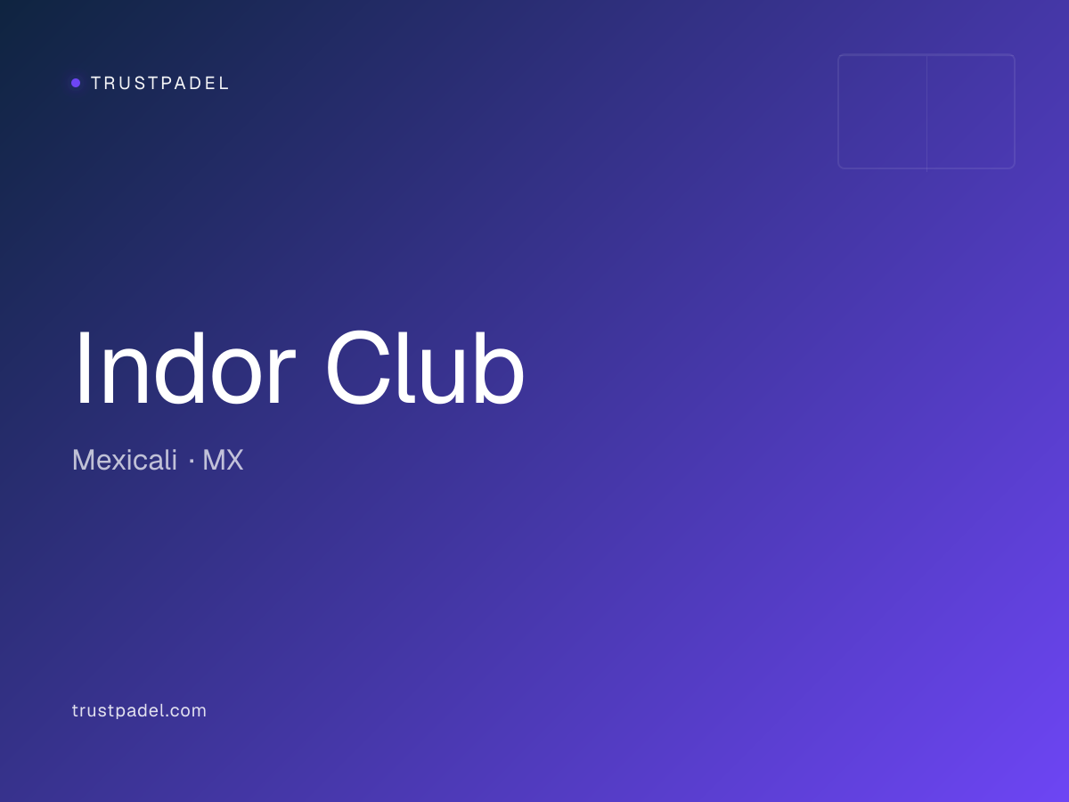 Indor Club padel club