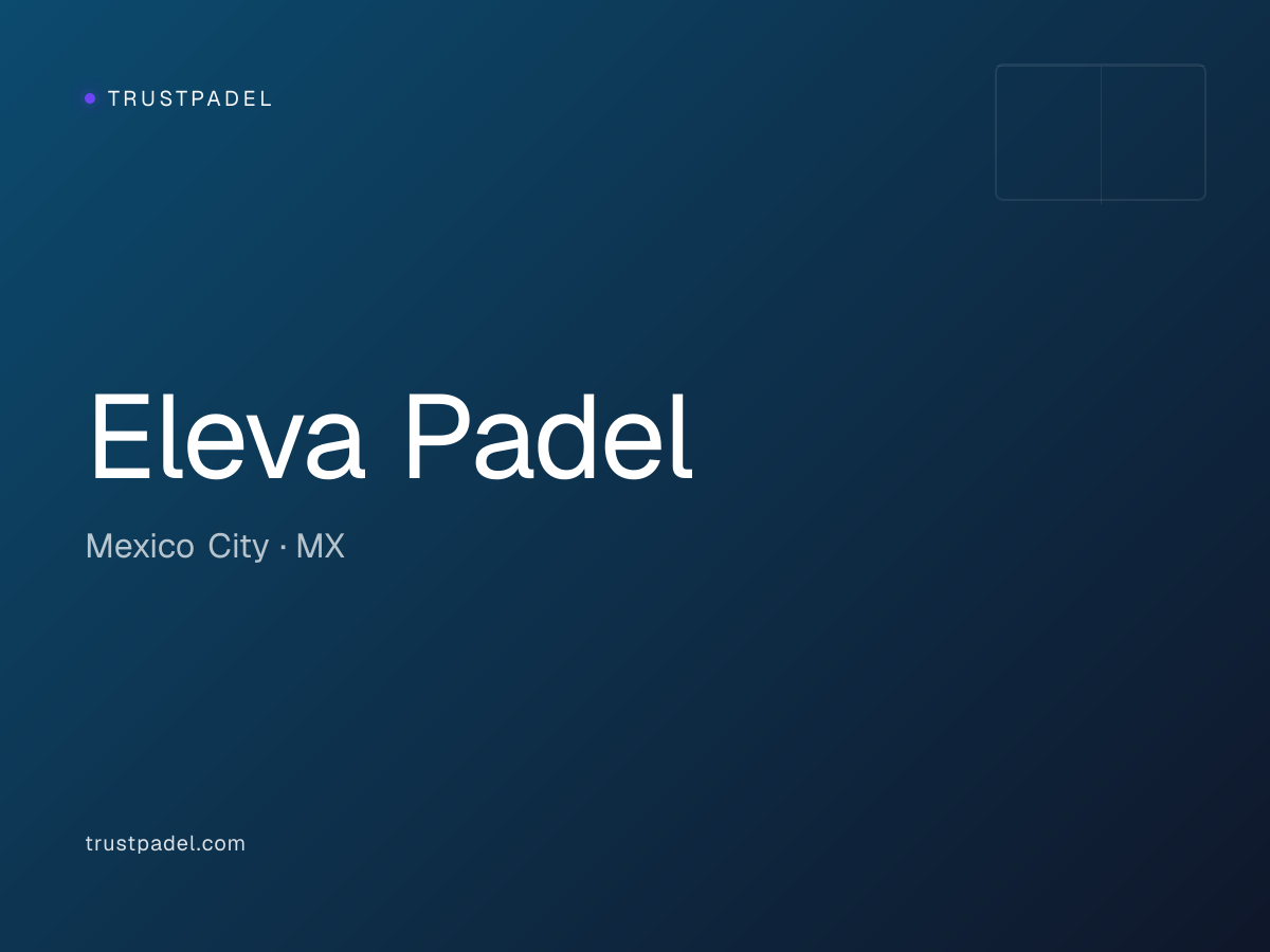 Eleva Padel padel club