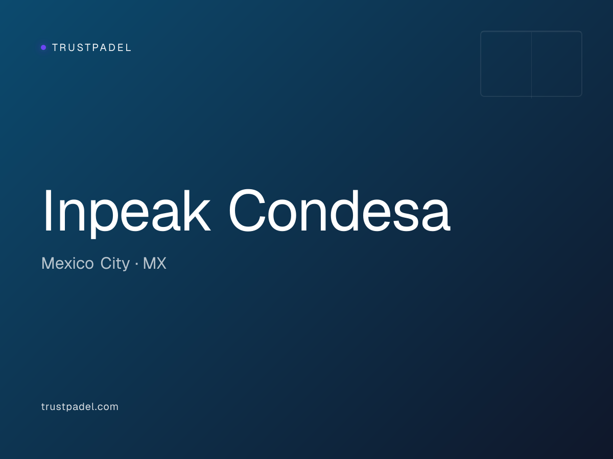 Inpeak Condesa padel club