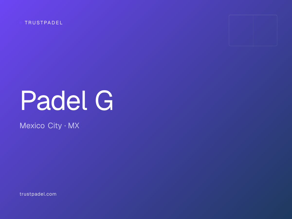 Padel G padel club