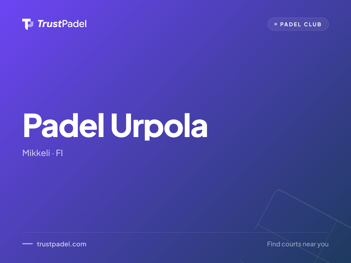 Padel Urpola padel club