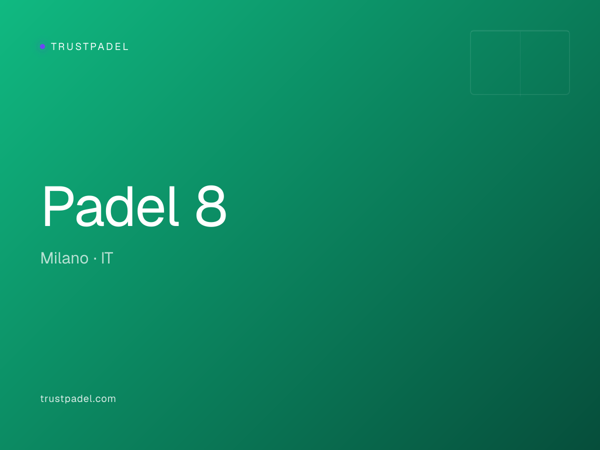 Padel 8 padel club