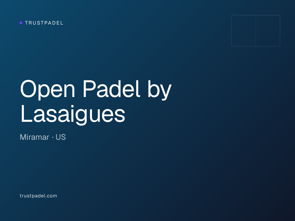 Open Padel by Lasaigues padel club
