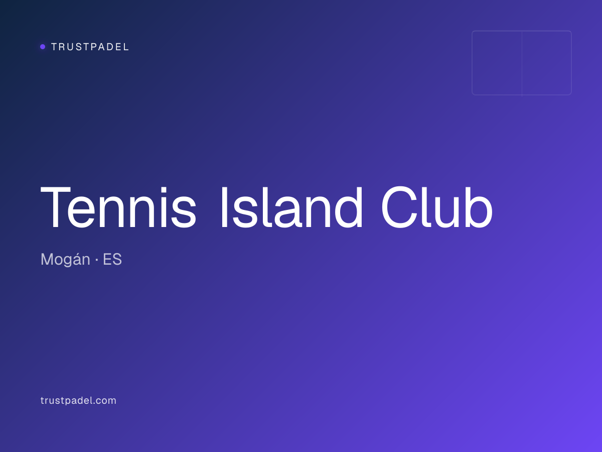Tennis Island Club padel club