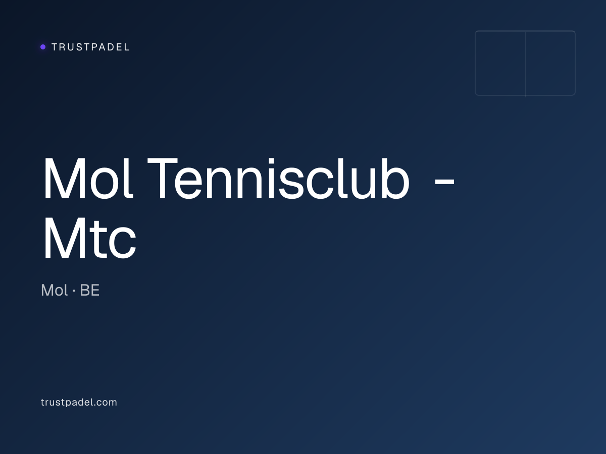 Mol Tennisclub - Mtc padel club