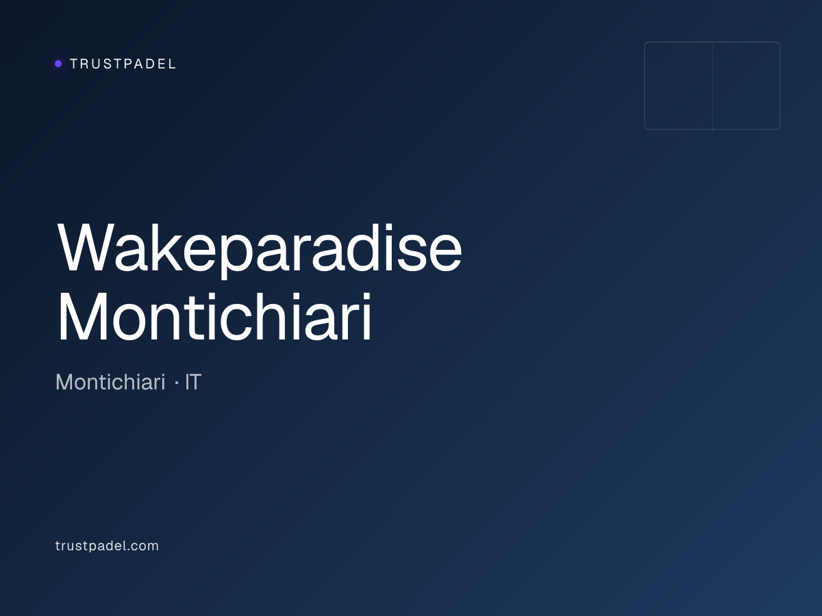 Wakeparadise Montichiari padel club