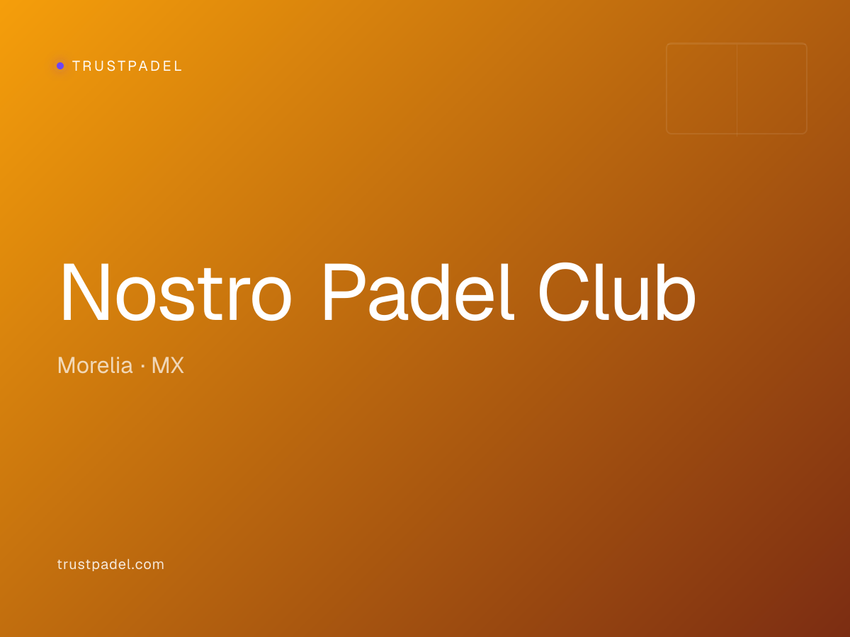 Nostro Padel Club padel club