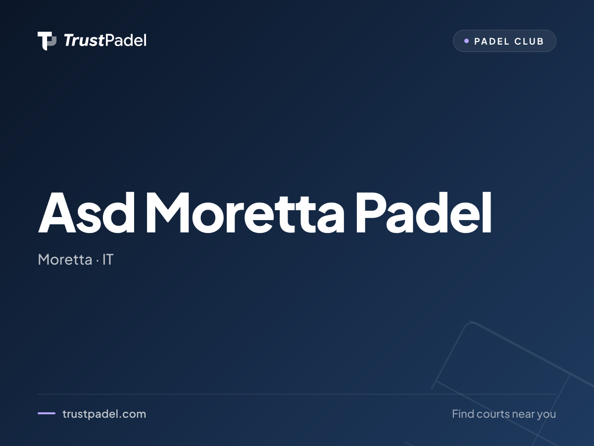 Asd Moretta Padel padel club