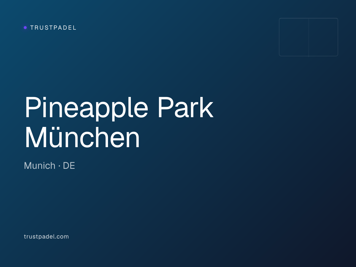 Pineapple Park München padel club