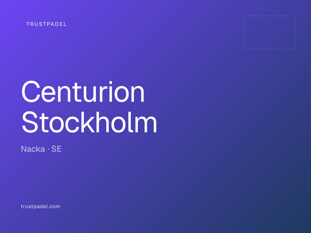 Centurion Stockholm padel club