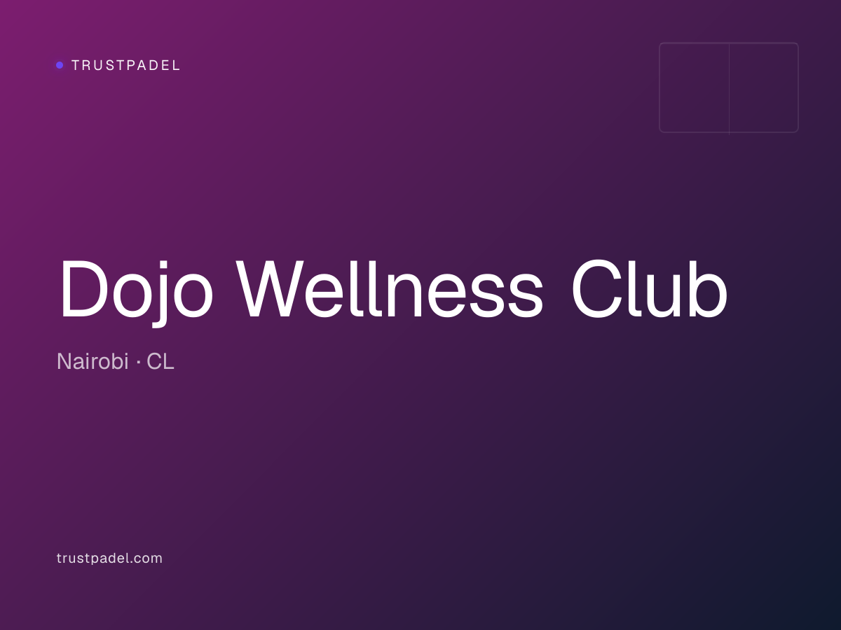 Dojo Wellness Club padel club