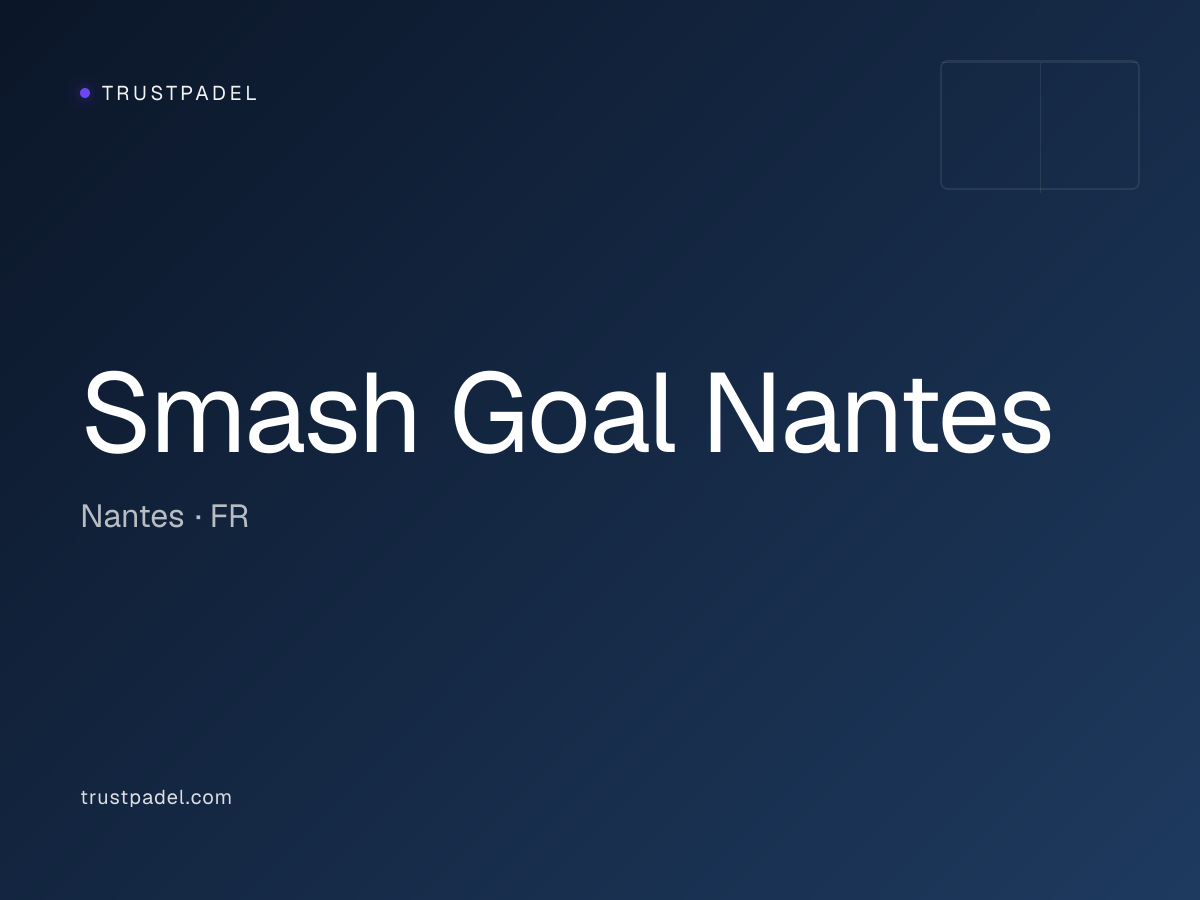 Smash Goal Nantes padel club