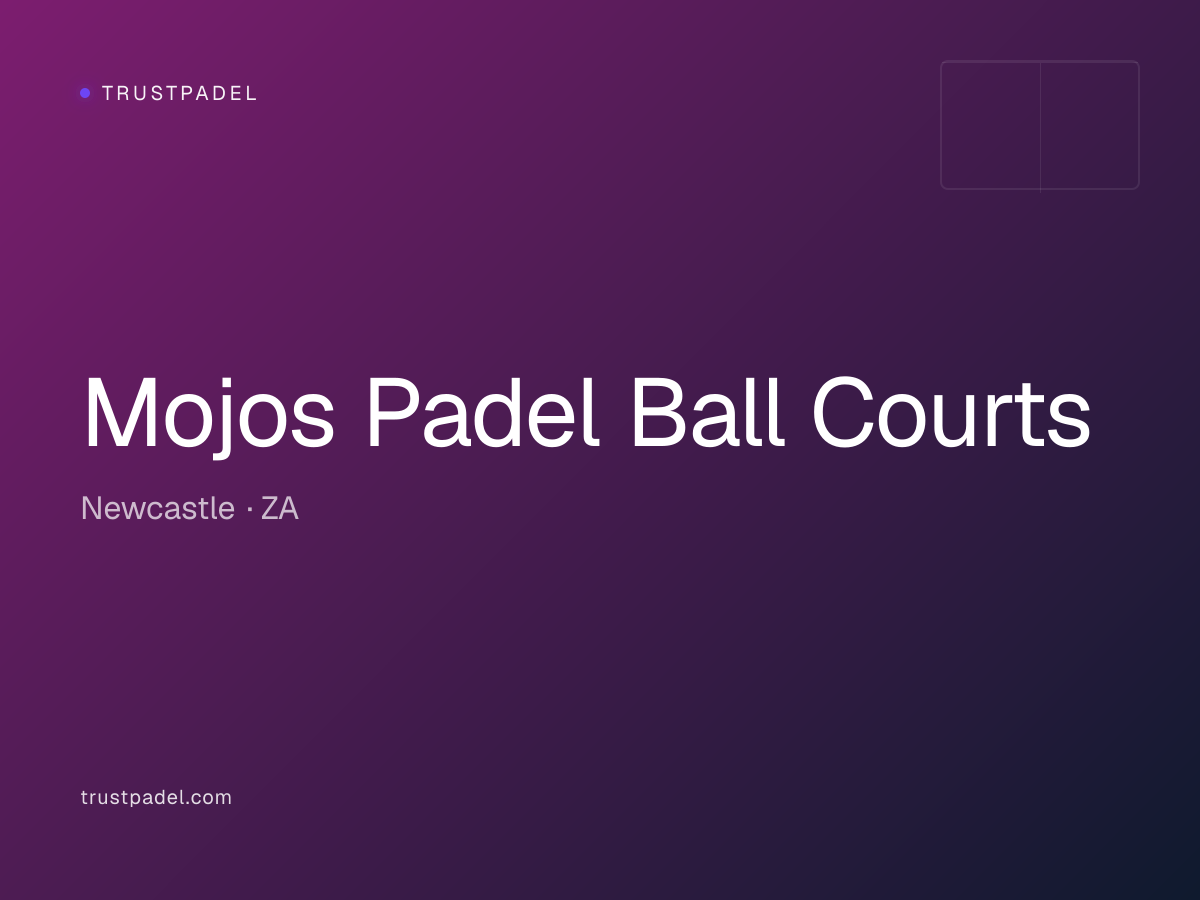 Mojos Padel Ball Courts padel club