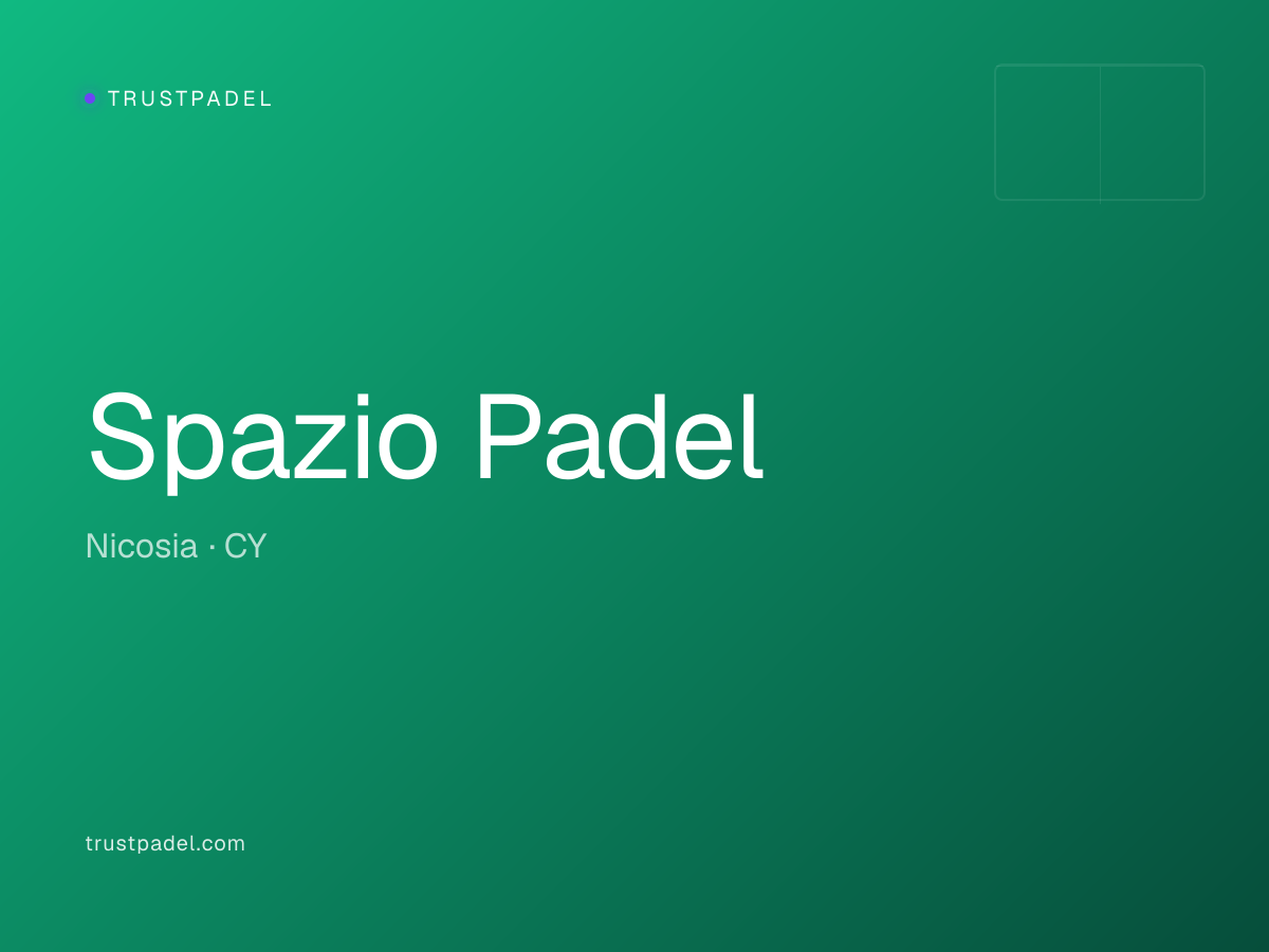 Spazio Padel padel club
