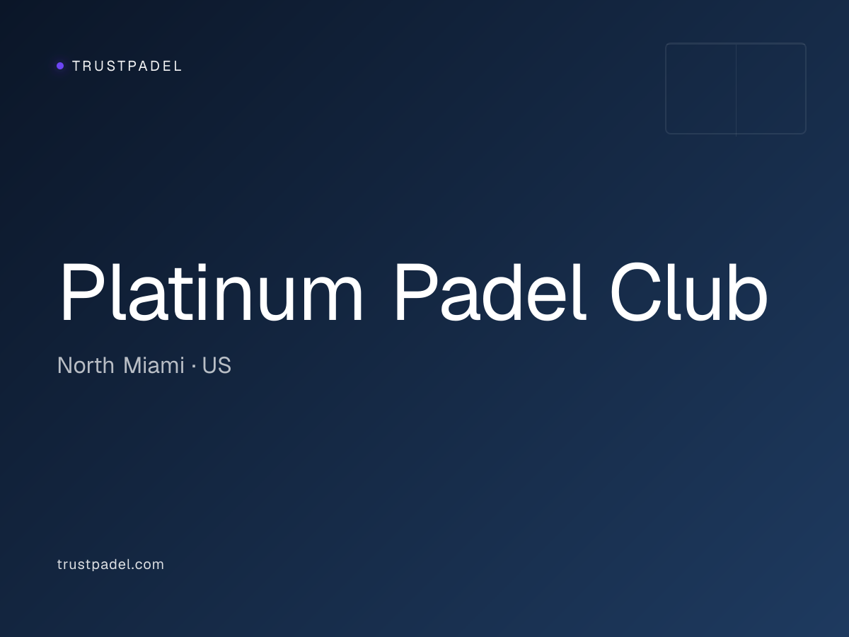 Platinum Padel Club padel club