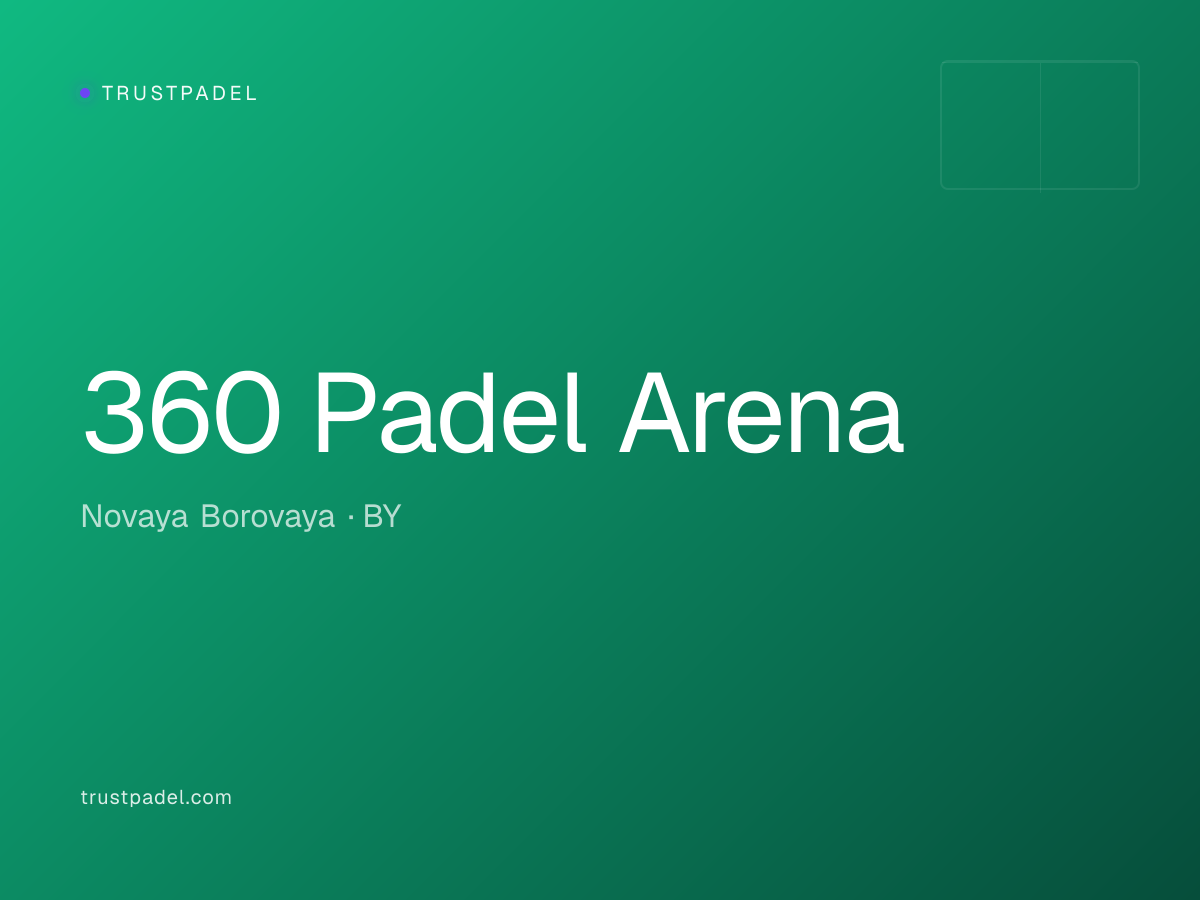 360 Padel Arena padel club