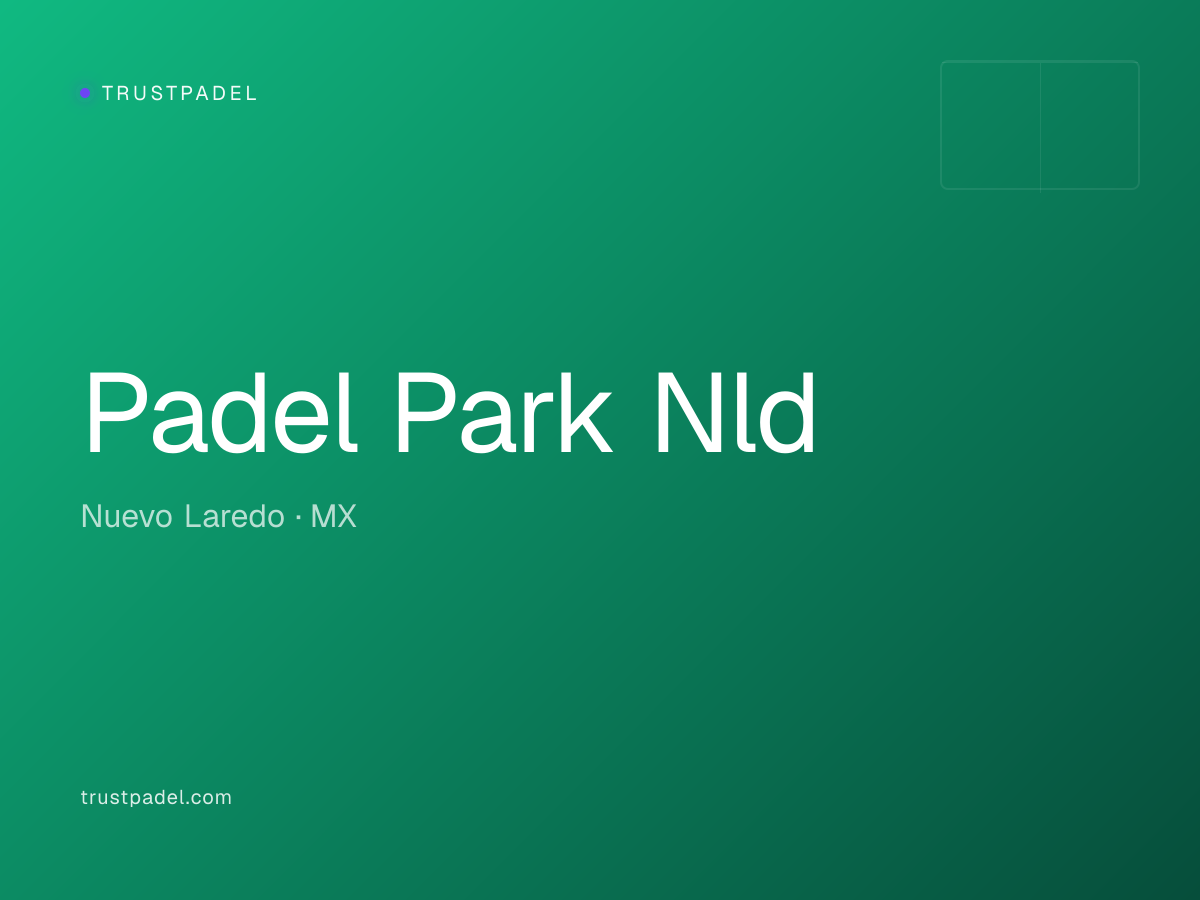 Padel Park Nld padel club