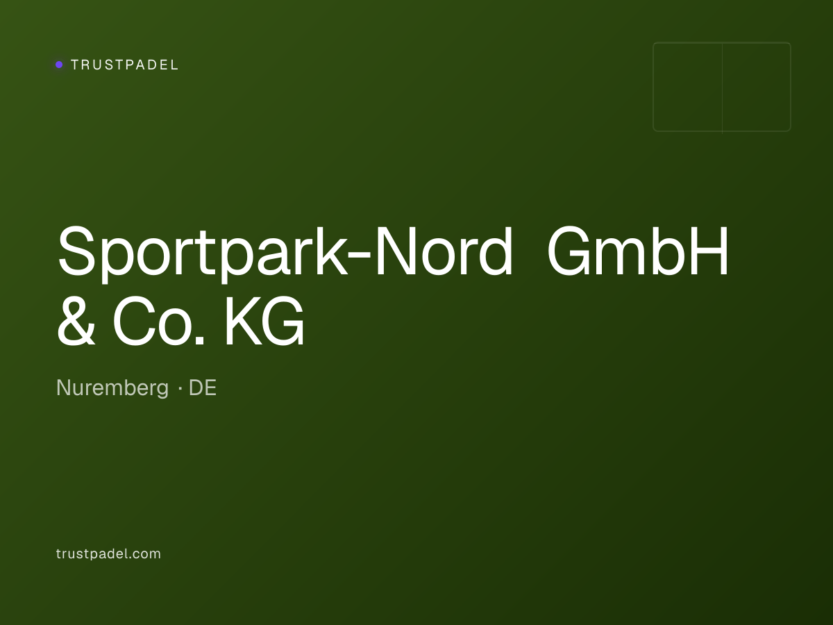 Sportpark-Nord GmbH & Co. KG padel club