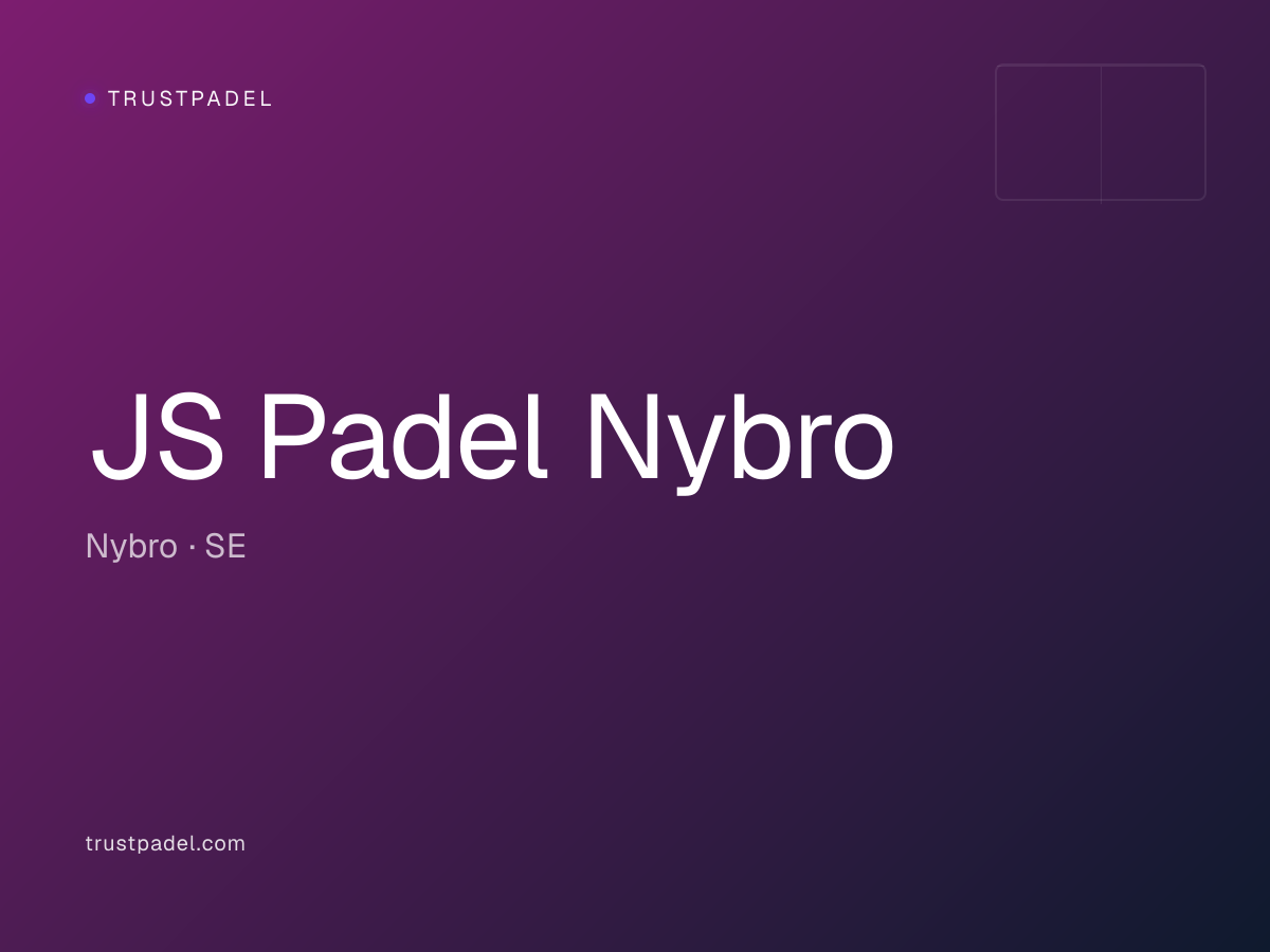 JS Padel Nybro padel club