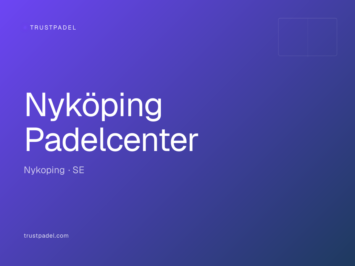 Nyköping Padelcenter padel club