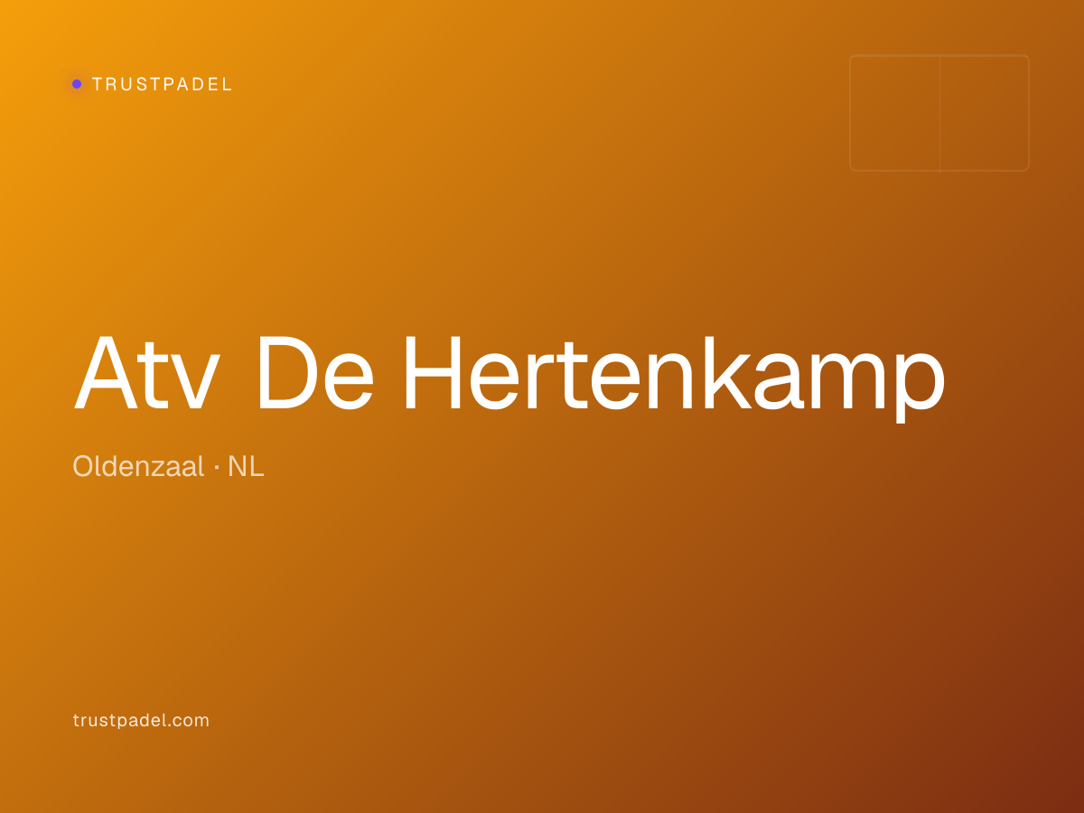 Atv De Hertenkamp padel club