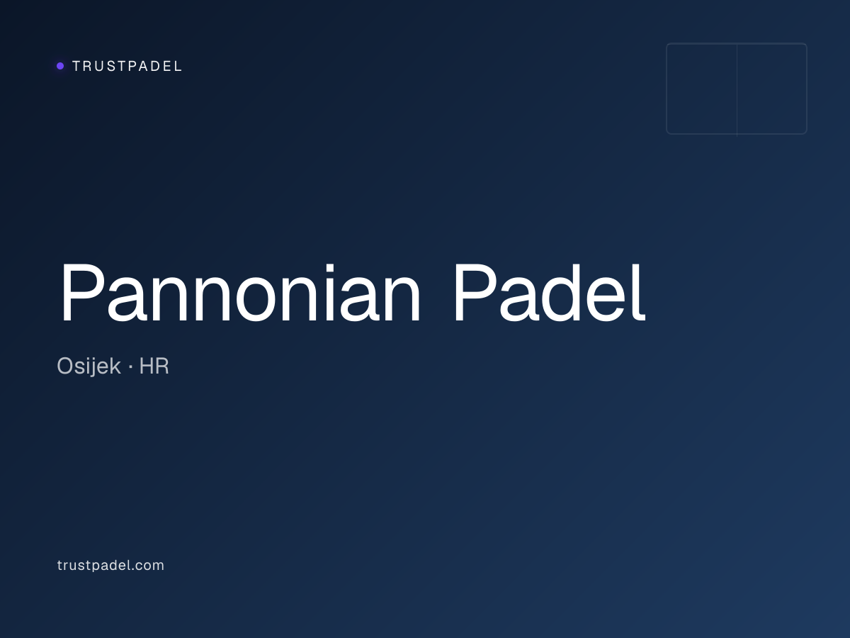 Pannonian Padel padel club