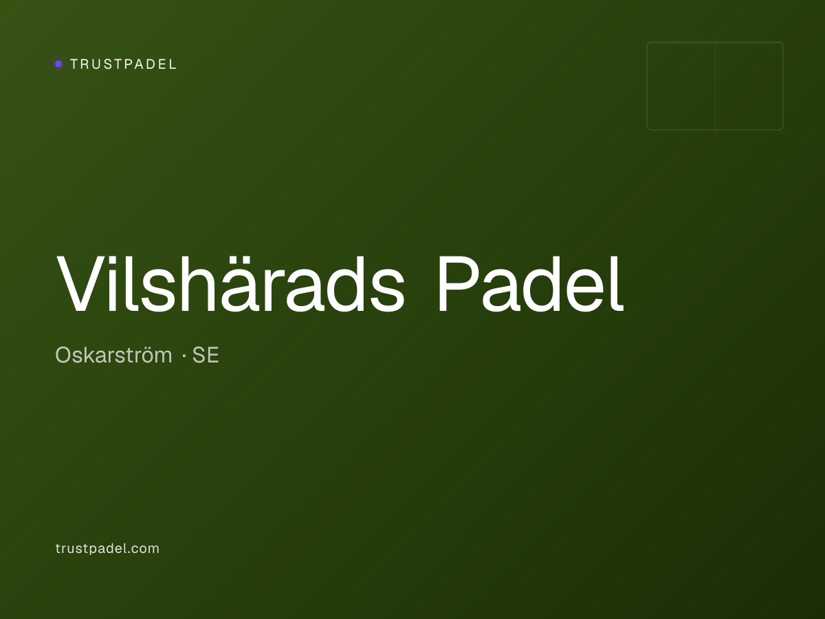 Vilshärads Padel padel club