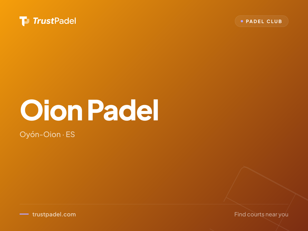 Oion Padel padel club