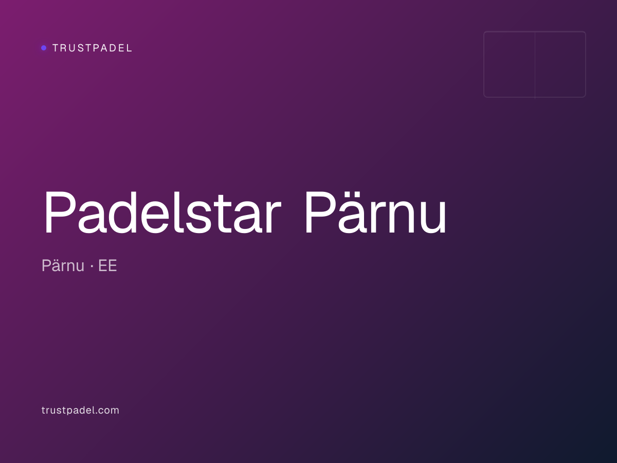 Padelstar Pärnu padel club
