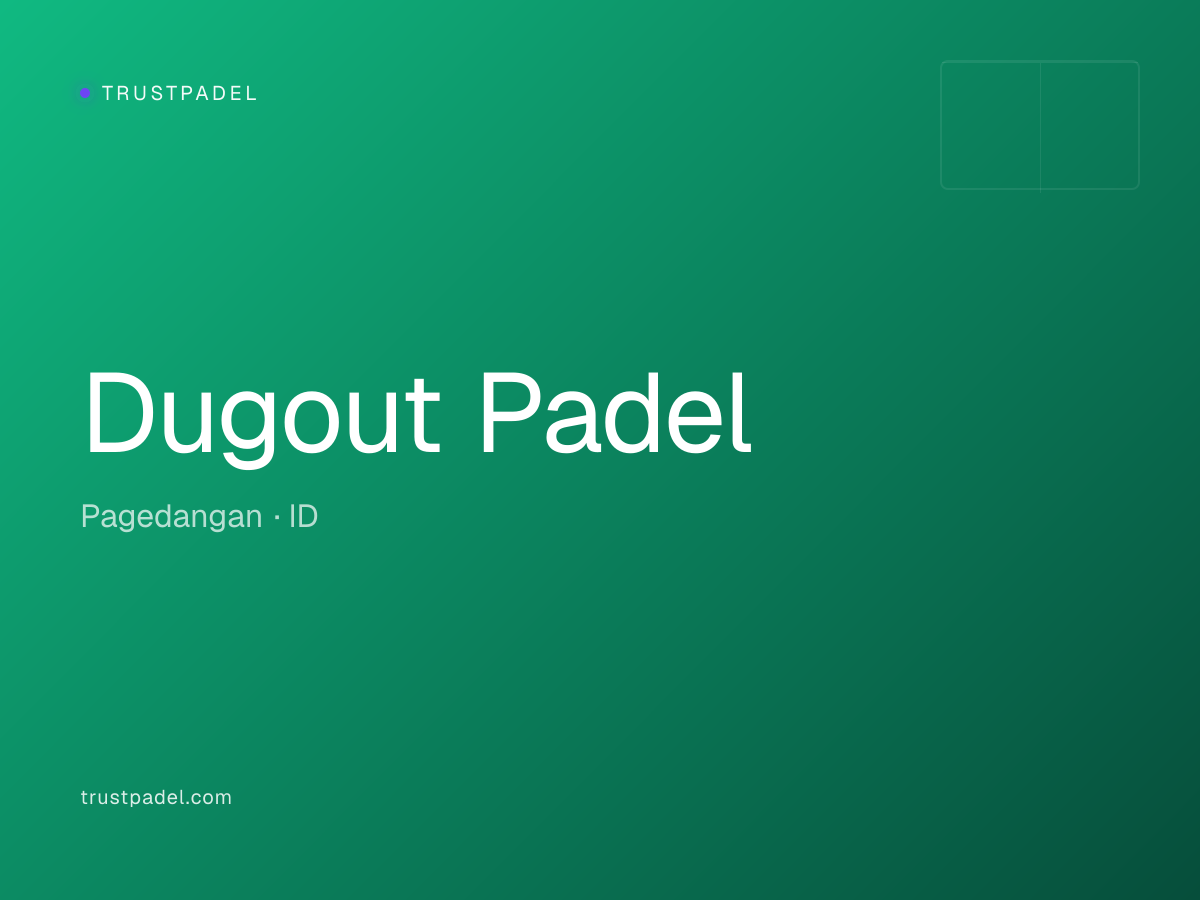 Dugout Padel padel club